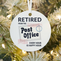 Retired Postal Worker Retirement Party Keepsake