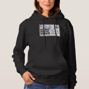 Retired Postal Worker Retirement Post Office Retir Hoodie