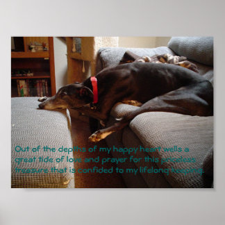 Retired racer poster