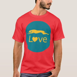 Retired Racing Greyhound Love T-Shirt