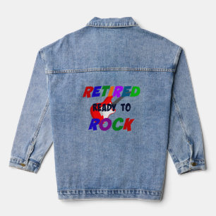 Retired-Ready to Rock Denim Jacket