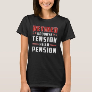 Retired Retirement Grandpa Retire Funny Gift T-Shirt