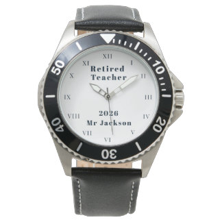 Retired Retirement Teacher Principal Watch