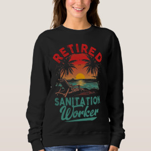 Retired Sanitation Woker Retirement Shirt Funny Gi