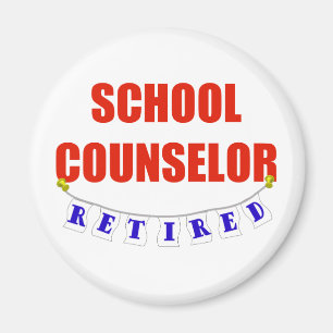 RETIRED SCHOOL COUNSELOR MAGNET