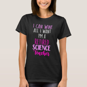 Retired Science Teacher School Retirement 11 T-Shirt