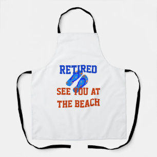 Retired - See You at the Beach  Apron