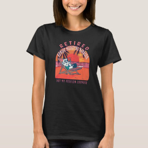 Retired Senior Marketing Manager Vintage Retireme T-Shirt