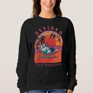 Retired Sql Database Administrator Vintage Retire Sweatshirt