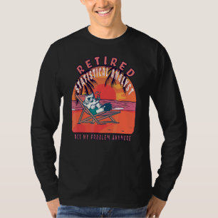 Retired Statistical Analyst  Vintage Retirement T-Shirt