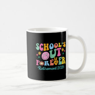 Retired Teacher 2026 Retired Life Teacher Coffee Mug