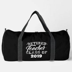 Retired Teacher – Class of [Your Year]! Duffle Bag