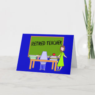 Retired Teacher Gifts Card