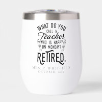 Retired Teacher Head of School Retirement
