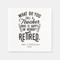 Retired Teacher Head of School Retirement