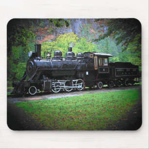 Retired Train Engine From Seattle Mouse Pad