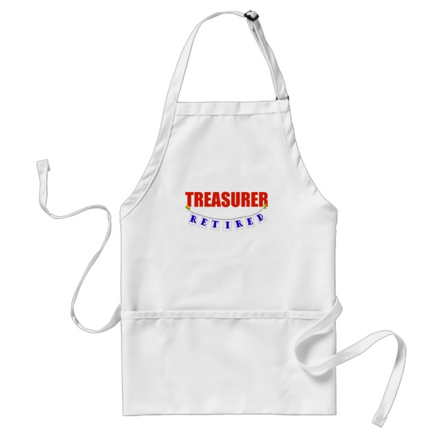 Retired Treasurer Standard Apron (Front)