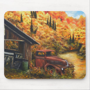Retired Truck Mouse Pad