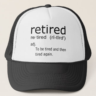 Retired Trucker Hat