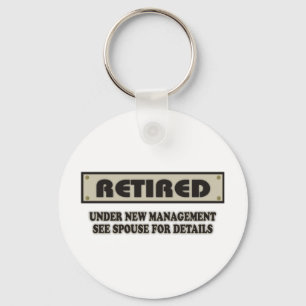 RETIRED. Under New Management Key Ring