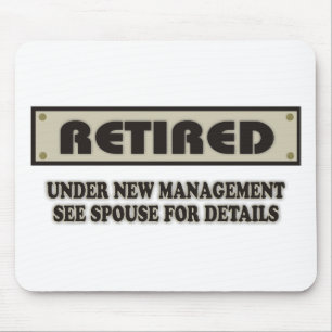 RETIRED. Under New Management Mouse Pad