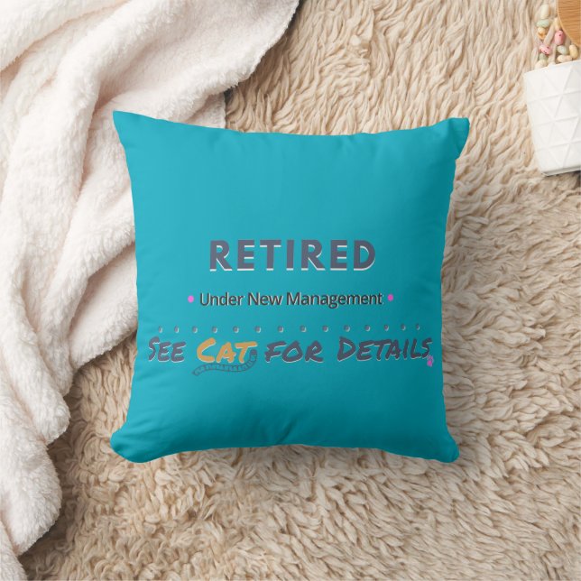 RETIRED: Under New Management See Cat for Details Cushion (Blanket)
