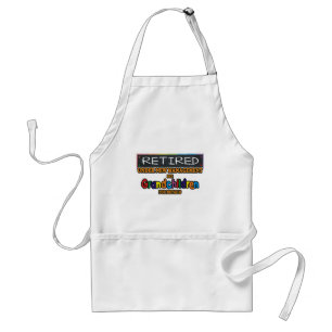 Retired Under New Management Standard Apron
