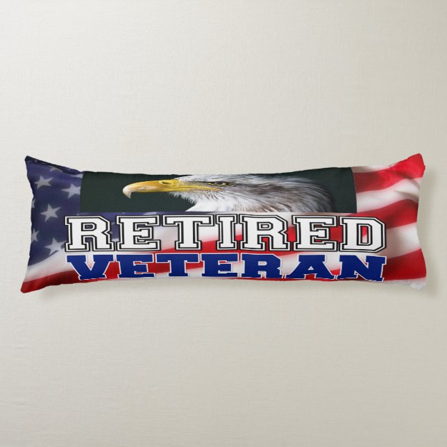 Retired Veteran Body Cushion (Front)