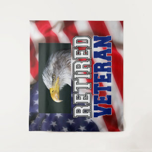 Retired Veteran Tapestry