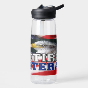 Retired Veteran Water Bottle