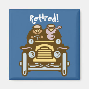 Retired: Vintage Car Magnet