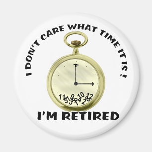 Retired watch magnet