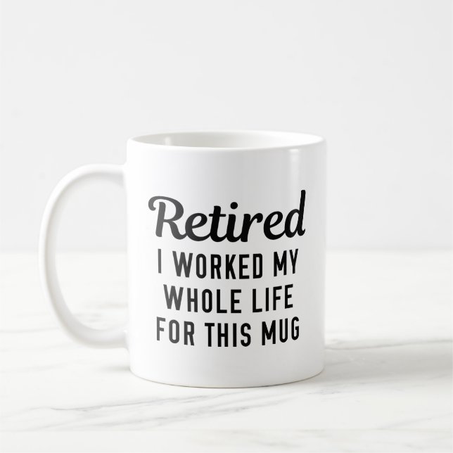Retired Whatever Coffee Mug (Left)
