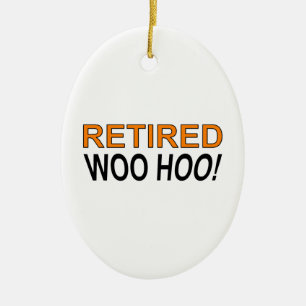 Retired Woo Hoo Ceramic Tree Decoration