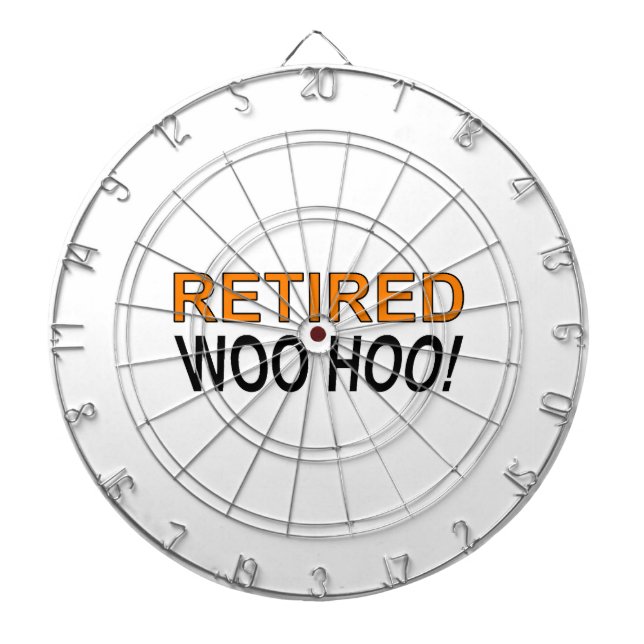 Retired Woo Hoo Dartboard (Front)