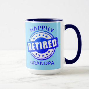 Retiree Gift! Retired Grandpa Gift Mug