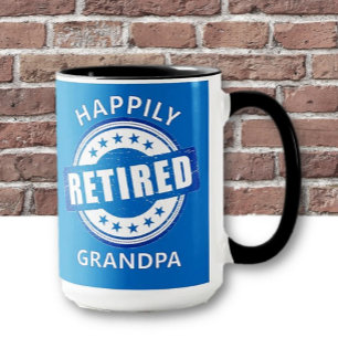 Retiree Gift! Retired Grandpa Gift Mug