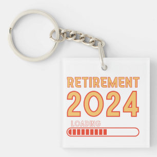 Retirement 2024 Loading, Retirement Party Key Ring