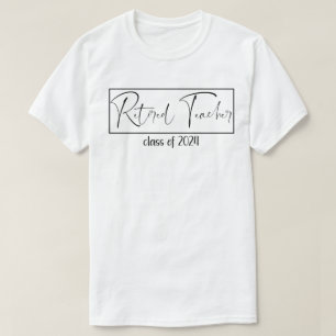 Retirement 2024 Retired Teacher Class of 2024 T-Shirt