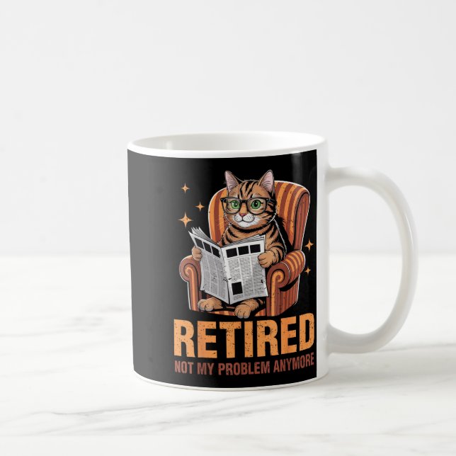 Retirement 2026 Retired 2026 Not My Problem Anymor Coffee Mug (Right)