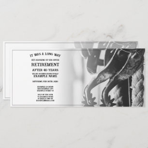 Retirement announcement with old spurs