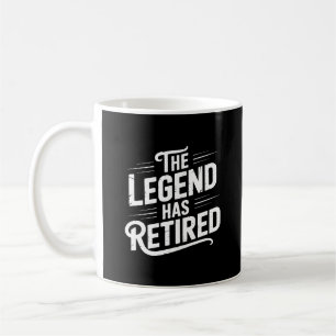 Retirement Art for Men Women Grandpa Retired Dad Coffee Mug