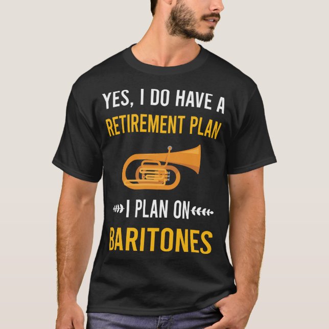 Retirement Baritone T-Shirt (Front)
