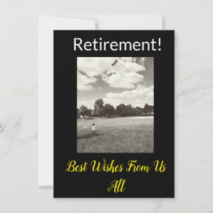 Retirement! Best Wishes From All Happy Adventure