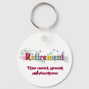 Retirement Bliss Key Ring