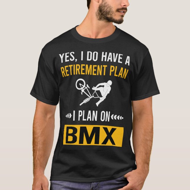 Retirement BMX T-Shirt (Front)