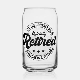 Retirement Can Glass