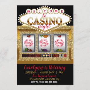 Retirement casino slots machine las Vegas Invitation