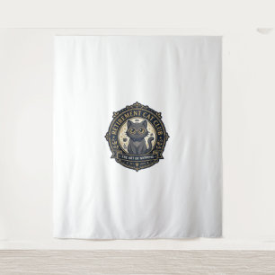 Retirement Cat Cat Dad Gift Idea - Retirement Cat  Tapestry