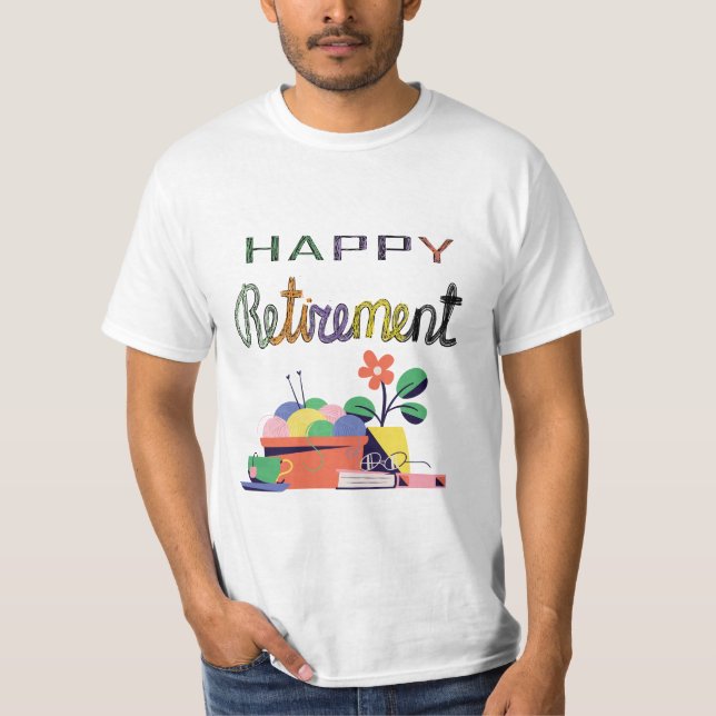 Retirement Celebration Design  T-Shirt (Front)
